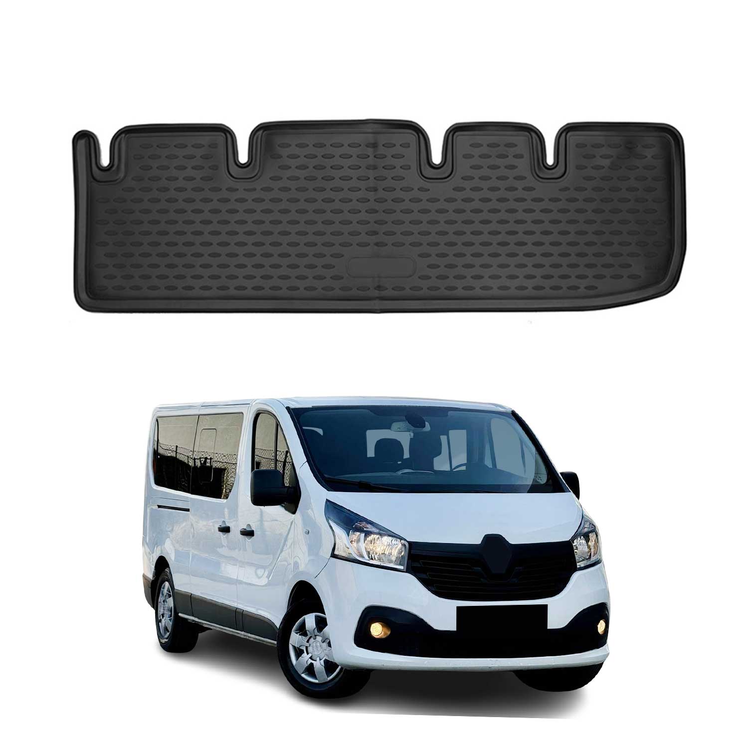 Auto-mattenset compatibel met Renault Trafic 2014-2026