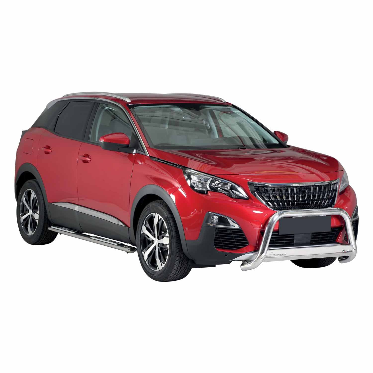 Stainless steel side skirts for Peugeot 3008 2018-2021 Si