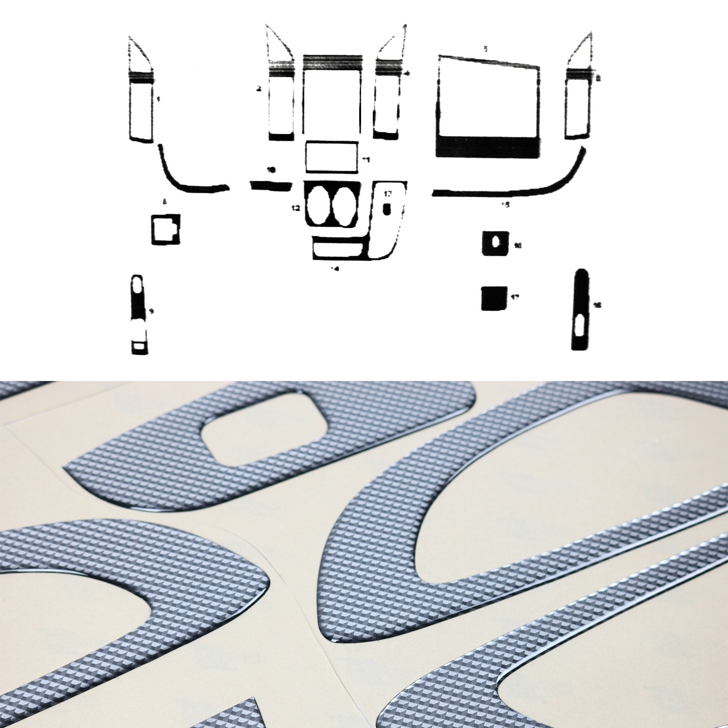 FSW - Fits Fiat Ducato 2007-On - Tailored Mats - Black Carpet - Van, Non Slip Mat, Fitted With Granulated Backing, Edged With Black Cloth Binding - 1Pc Floor Mat Only