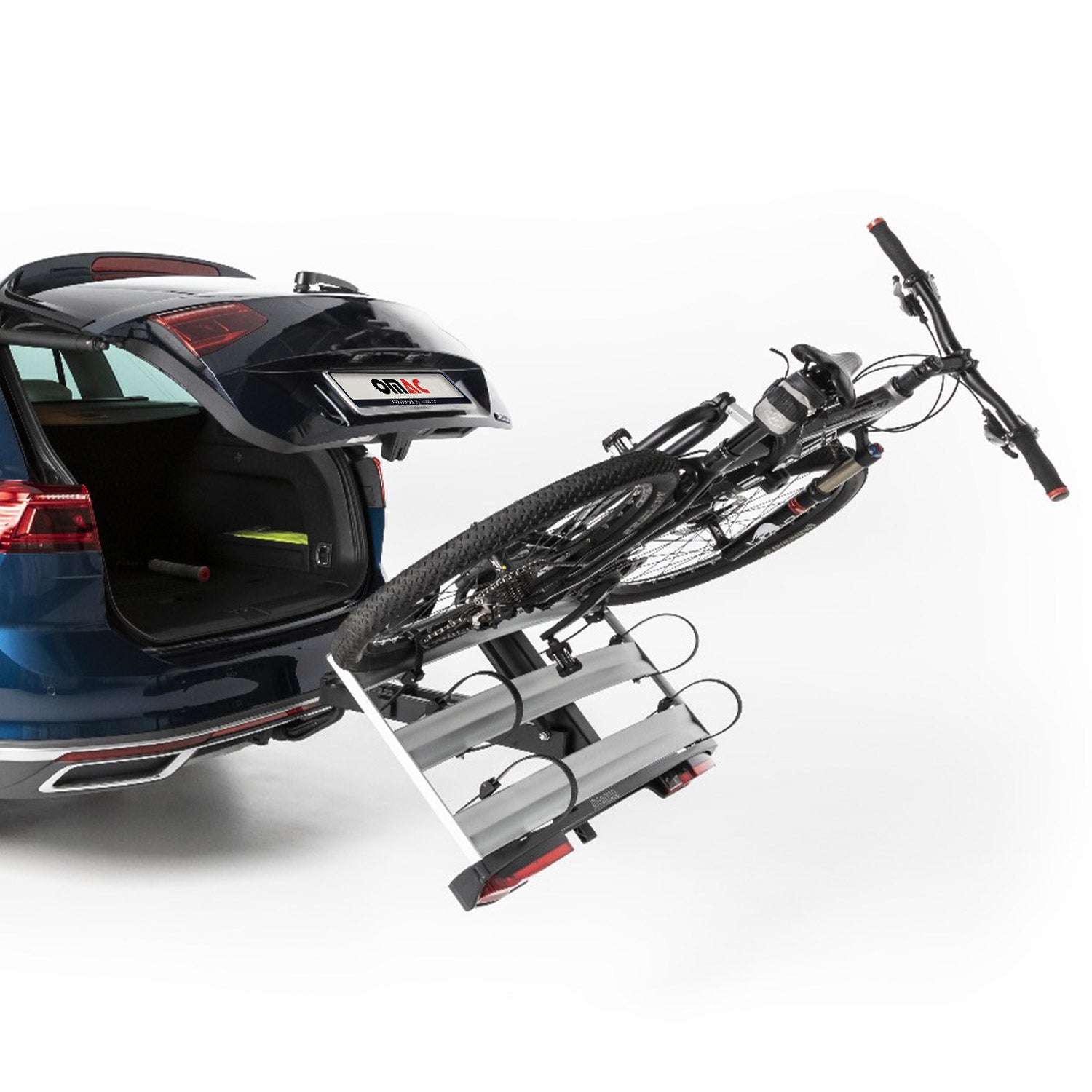 Menabo Fahrradträger Kupplungsträger Fahrrad-heckträger für 2 Fahrräder E-Bikes