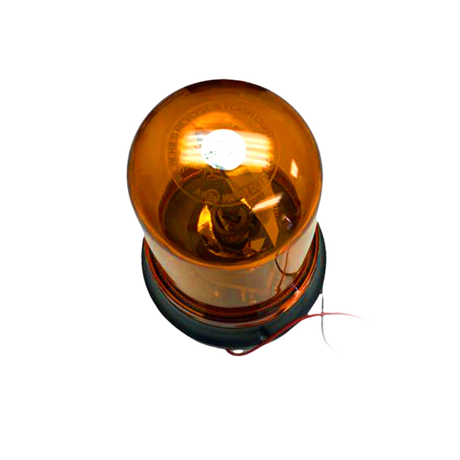 Rotating Beacon Yellow 12V Industrial Warning Light Garage Sensor