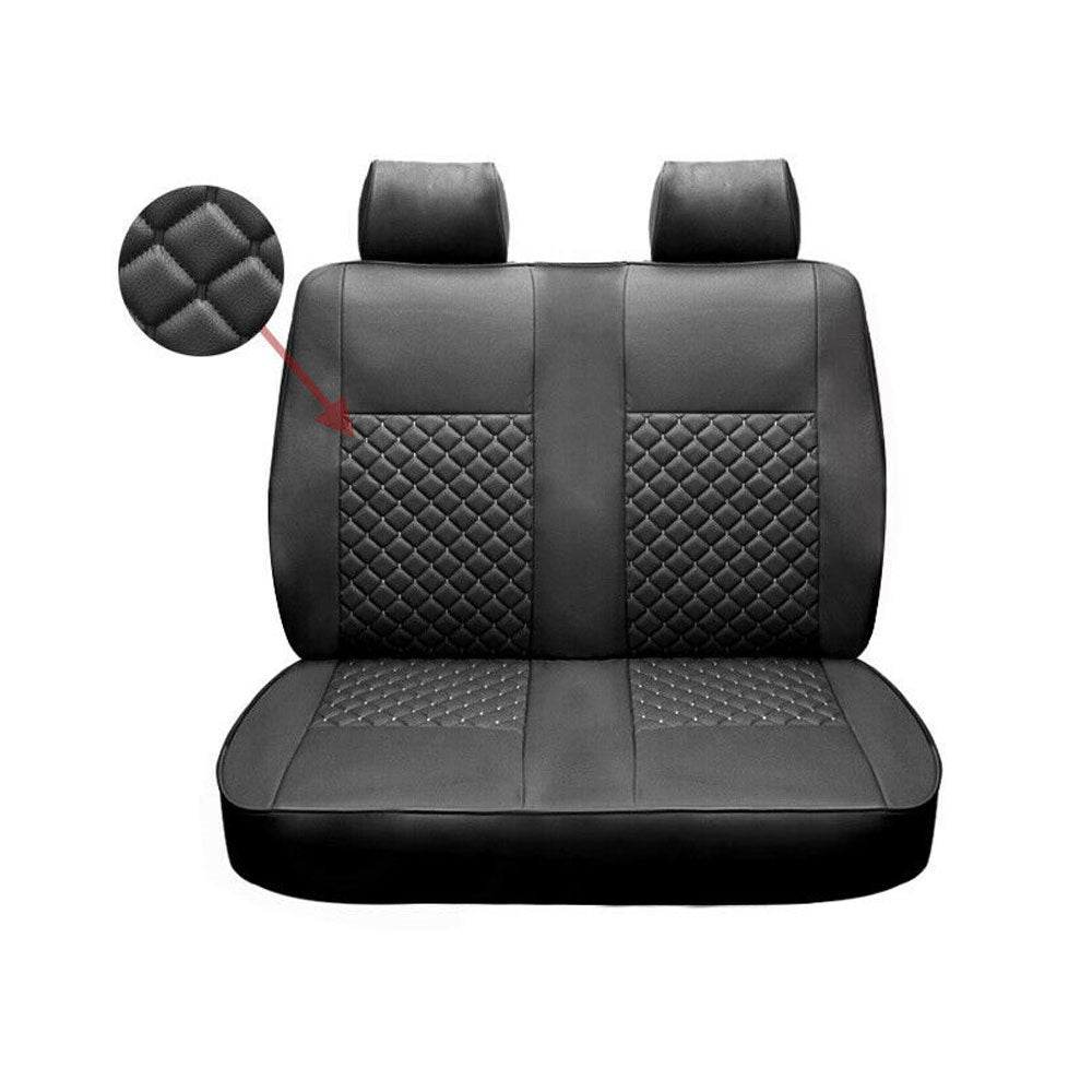 For Mercedes Sprinter W906 covers seat leather 2006-2018 black