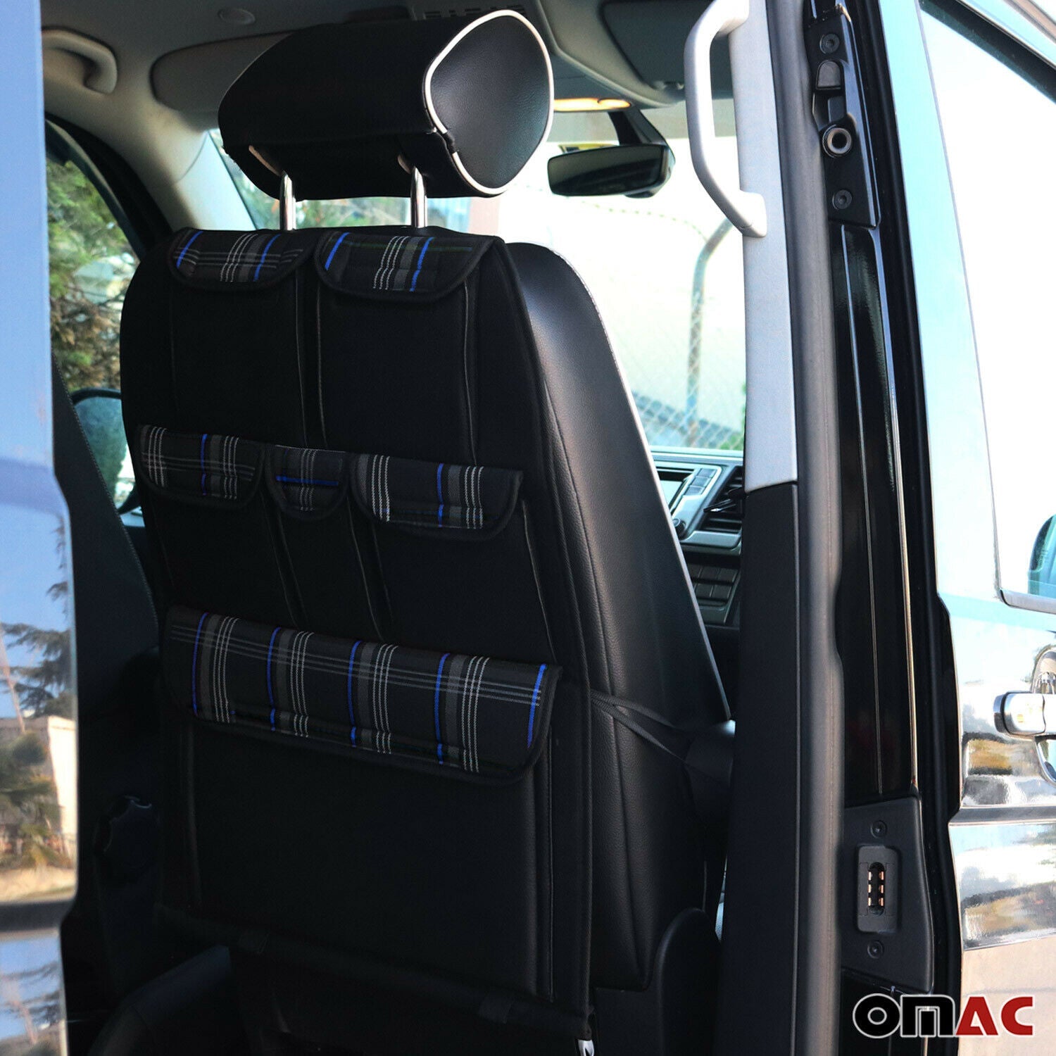 Autositz-Aufbewahrungsbox, Autositz-Aufbewahrungsbox mit Abdeckung