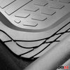 Fußmatten Gummimatten 3D Passform für Peugeot 206 Gummi Schwarz 4tlg