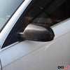 Spiegelkappen Spiegelabdeckung für Audi A4 2005-2008 Kohlefaser Schwarz 2tlg