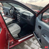 Einstiegsleisten Türschweller für Dacia Logan 2004-2012 Edelstahl Silber 4tlg