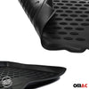 OMAC Gummimatten Fußmatten für Audi Q7 2006-2015 TPE Automatten Schwarz 4x