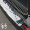 Ladekantenschutz Stoßstangenschutz für Opel Mokka X 2012-2019 Edelstahl Silber