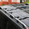 Dachreling + Dachträger für Renault Trafic 2014-2024 Langer Aluminium Silber 5x