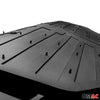 Fußmatten Gummimatten 3D Passform für Nissan Note Gummi Schwarz 4tlg