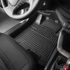 OMAC Gummi Fußmatten für Nissan Note 2012-2016 Automatten Gummi Schwarz 4tlg
