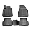 OMAC Gummimatten Fußmatten für Renault Megane 2002-2009 TPE Automatte Schwarz 4x