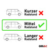 Gardinen Vorhänge für VW Transporter T5 2003-2015 Mittel Doppelhecktür Beige 6x
