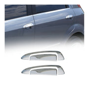 Chrom Türgriff Blende für Fiat Punto Evo 2008-2012 Edelstahl 2tür