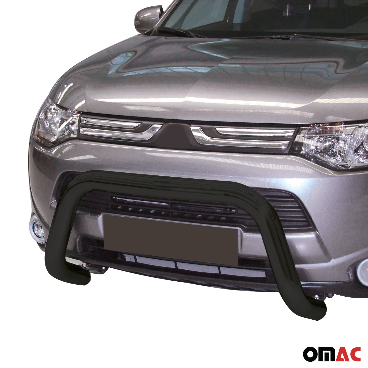 Frontbügel Frontschutzbügel für Mitsubishi Outlander 2013-2015 ø76 Stahl Schwarz