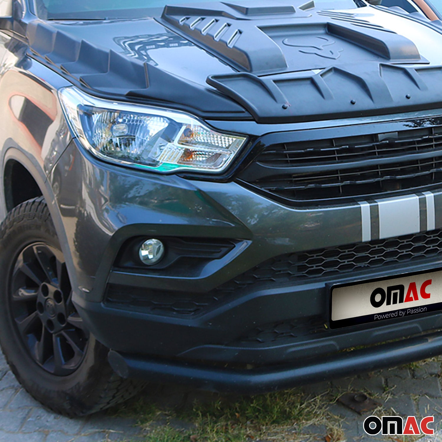Motorhaube Deflektor Insekten Steinschlagschutz für Ssangyong Musso 2018-2026 3x