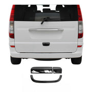 Heckklappe Kofferraumöffner Griff für Mercedes Viano 2003-2014 Edelstahl Dunkel