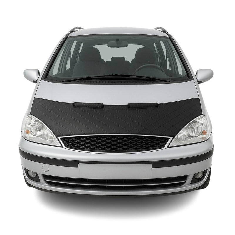 Schwarz Halb Haubenbra Steinschlagschutz Bonnet Bra für Ford Galaxy 2006-2010