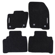 Velours Fußmatten für Ford Galaxy III 2015-2023 / S-Max II 2014-23 Schwarz 4 tlg