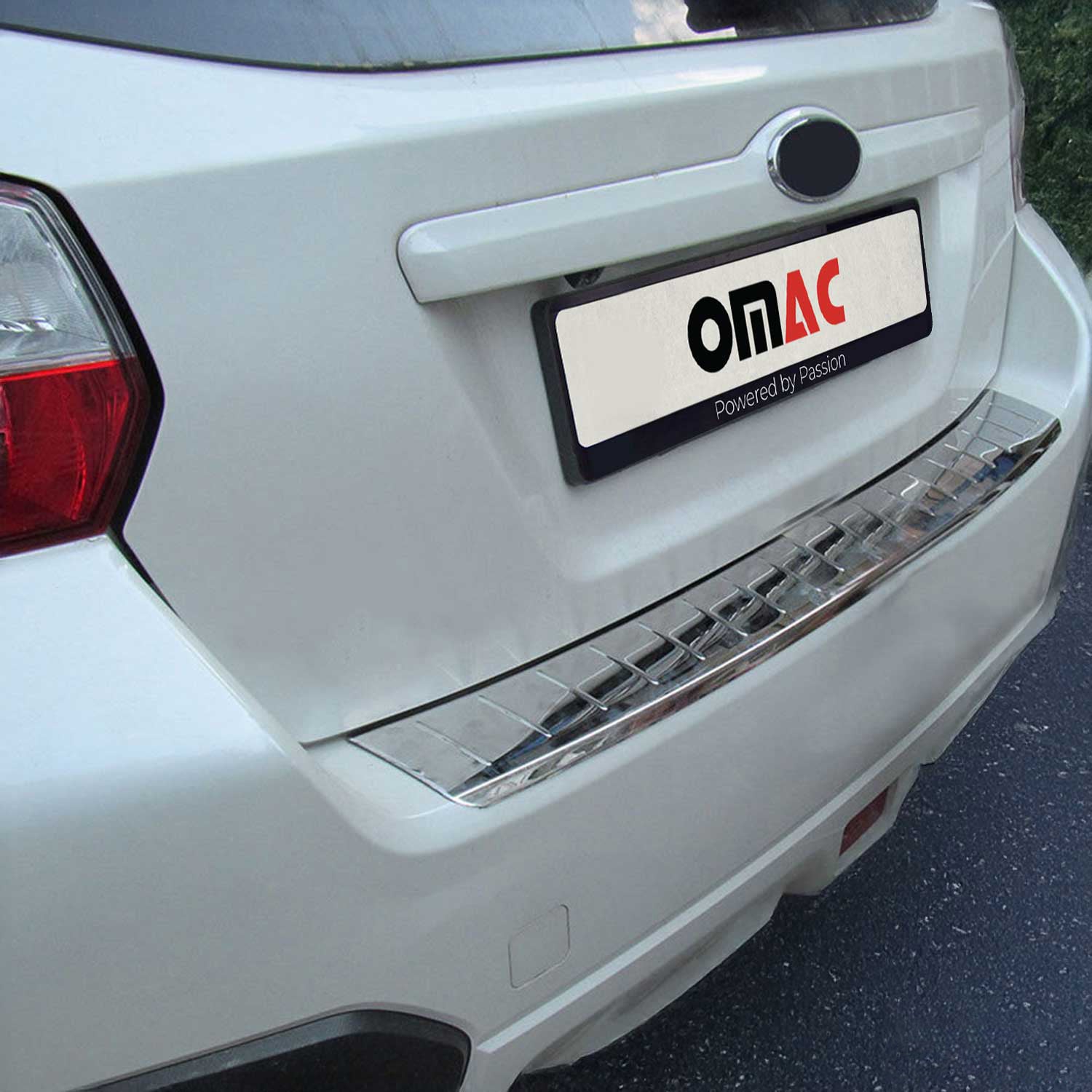Ladekantenschutz Stoßstangenschutz für Subaru XV I 2012-2017 Edelstahl Chrom