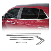 Fensterleisten Zierleisten für Opel Mokka 2012-2016 Edelstahl Chrom 8tlg
