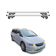 Menabo Dachträger Grundtäger für Honda Odyssey 2003-2008 90kg Alu Silber 2 tlg