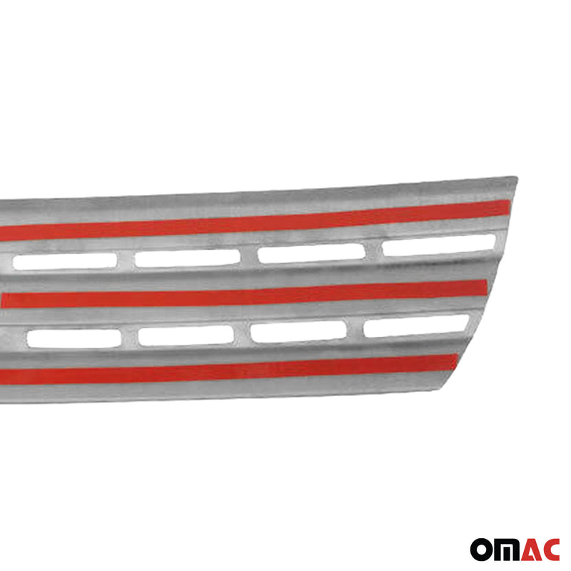 Kühlergrill Leisten Grillleisten für Ford Connect 2009-2014 Edelstahl Silber