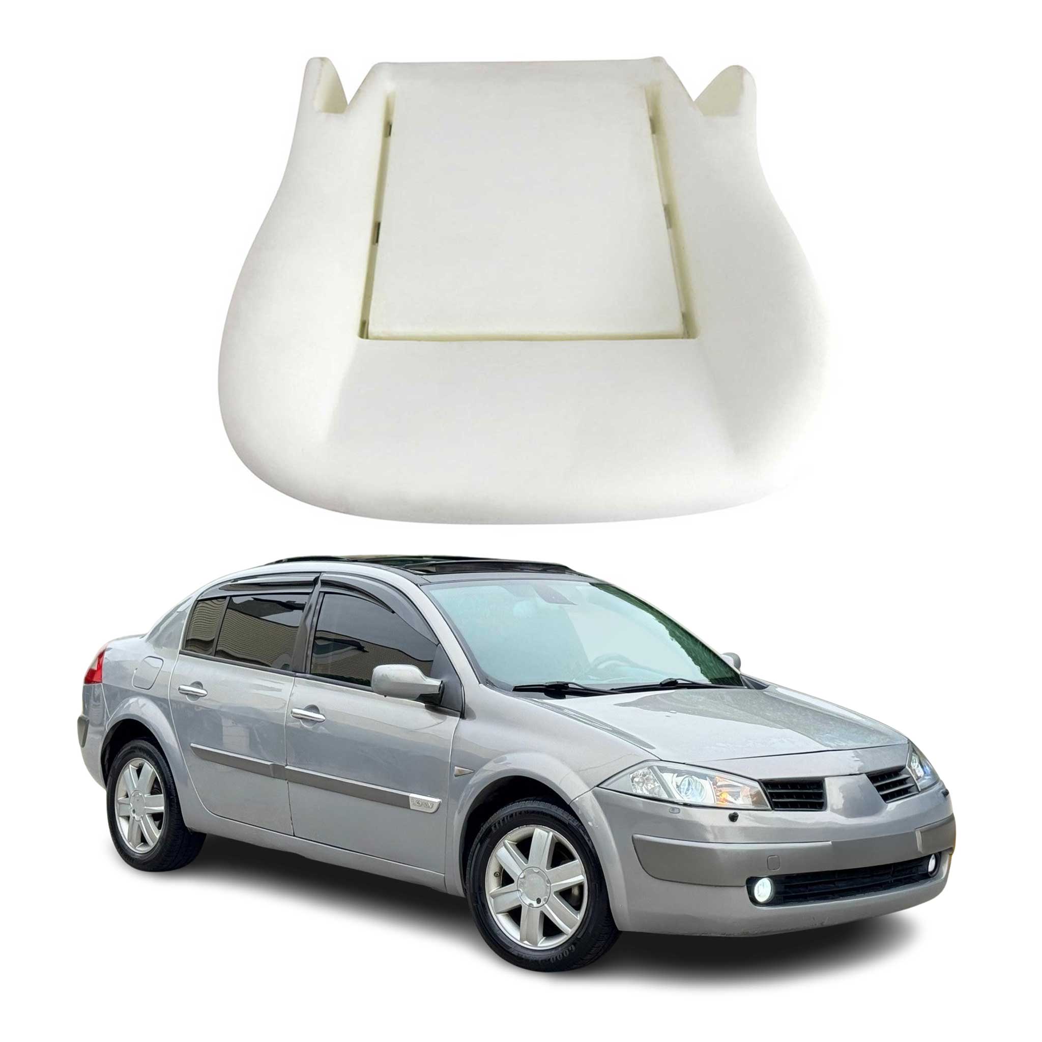 Sitzpolster Schaumstoff für Renault Megane II III 2003-2016 Ersatz 1tlg