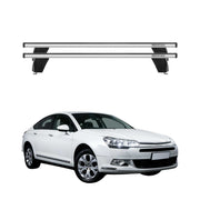 Menabo Dachträger Grundtäger für Citroen C5 2007-2017 75kg Alu Silber 2 tlg