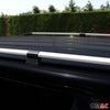 Dachreling Dachgepäckträger für Opel Combo D 2012-2019 L2 Langer Alu Grau