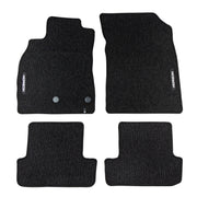 Velours Fußmatten für Renault Megane III 2008-2016 Autoteppich Schwarz 4 tlg
