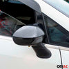 Spiegelkappen Spiegelabdeckung für Fiat Punto 2012-2018 ABS Schwarz Glanz 2tlg