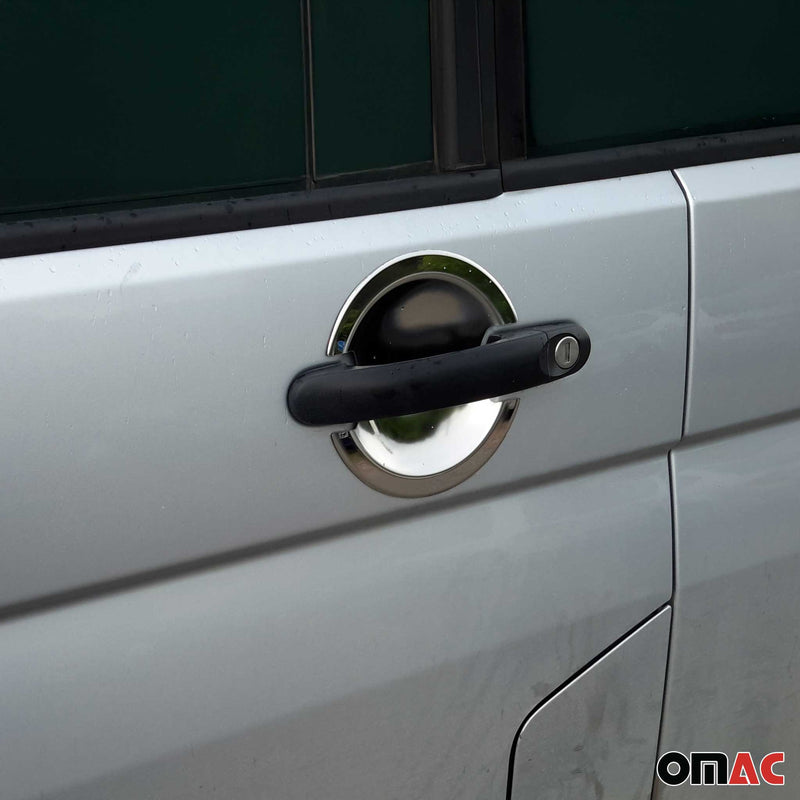 Türgriffschalen Türgriffmulden Türgriffkappen für VW Caddy 2003-2020 Chrom 4x