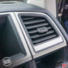 Innenraum Dekor Cockpit für Nissan Navara D40 2008-2015 Aluminium Optik 17tlg