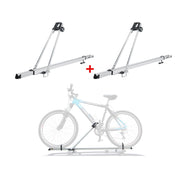 Fahrradträger Dachfahrradträger bis 15kg Fahrradhalter Aluminium Fahrräder 2tlg