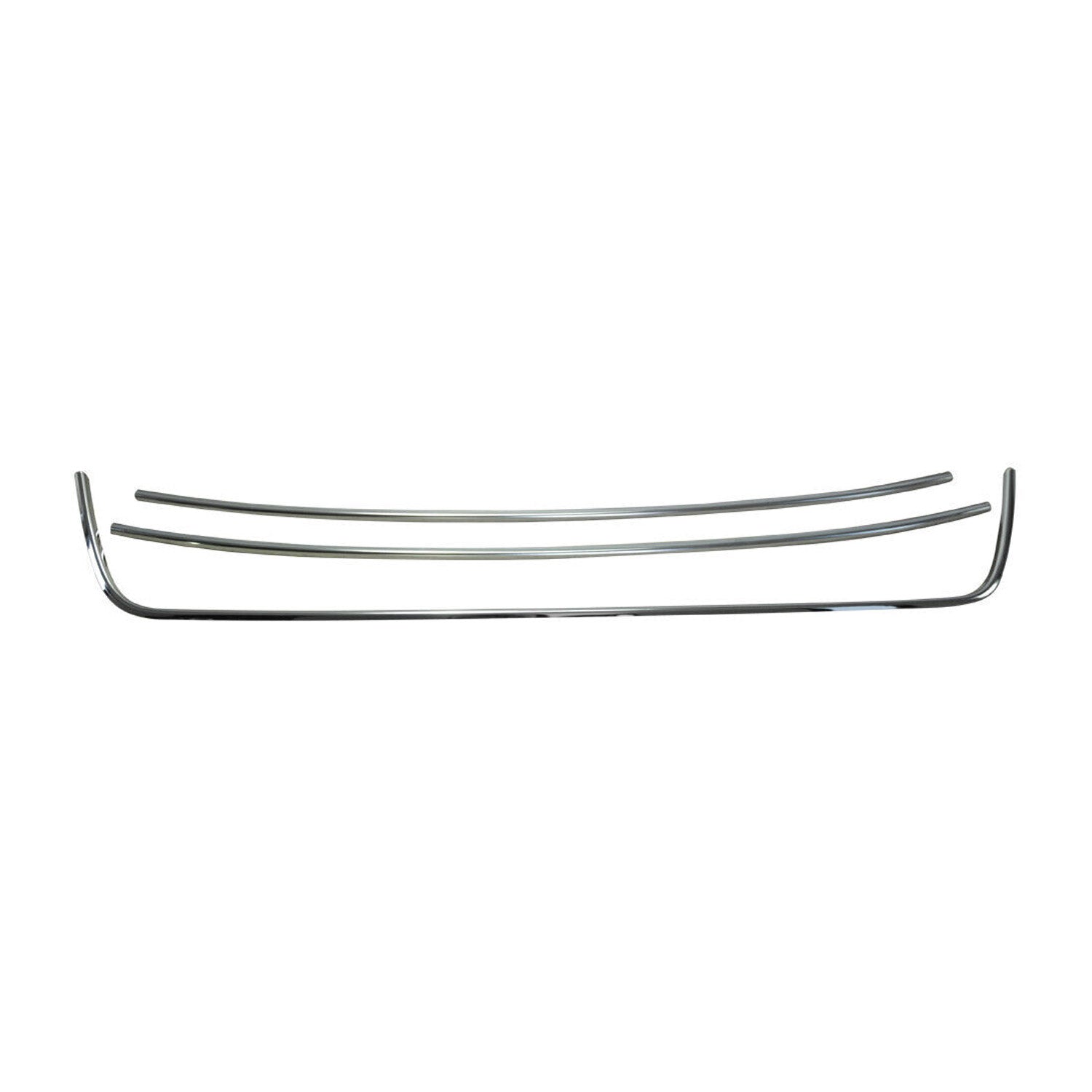 Kühlergrill Leisten Grillleisten für VW Caddy 2010-2015 Edelstahl Chrom 3tlg