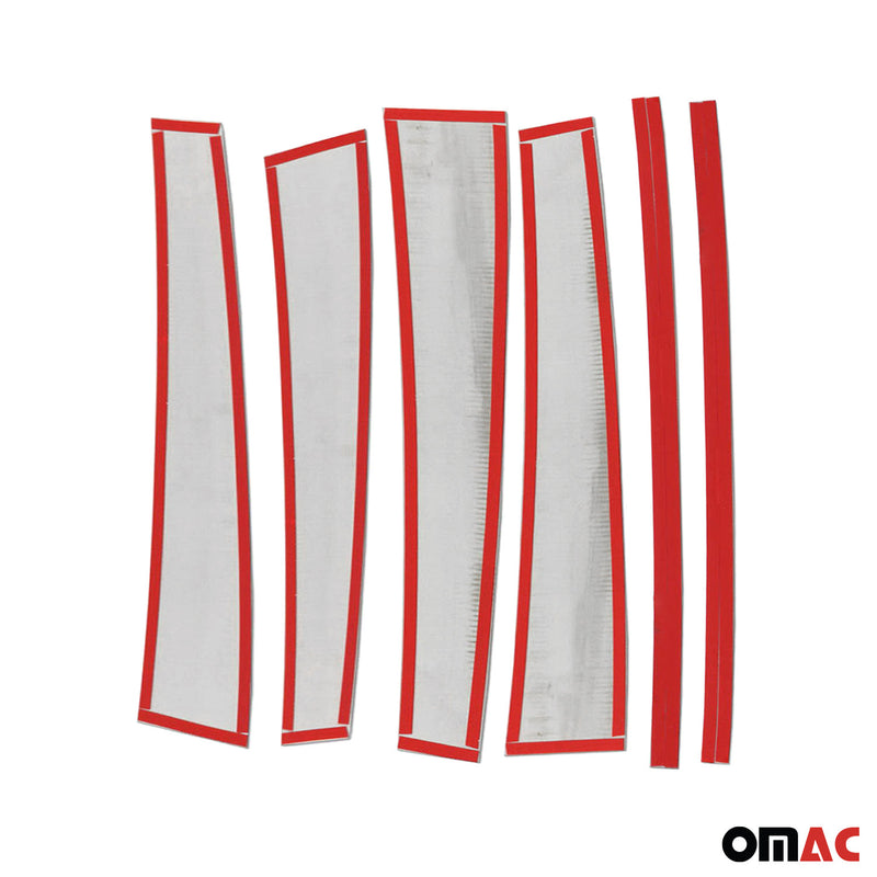 B-Säule C-Säule Türsäulen Verkleidung für Land Rover Sport 2005-2013 Chrom 6tlg