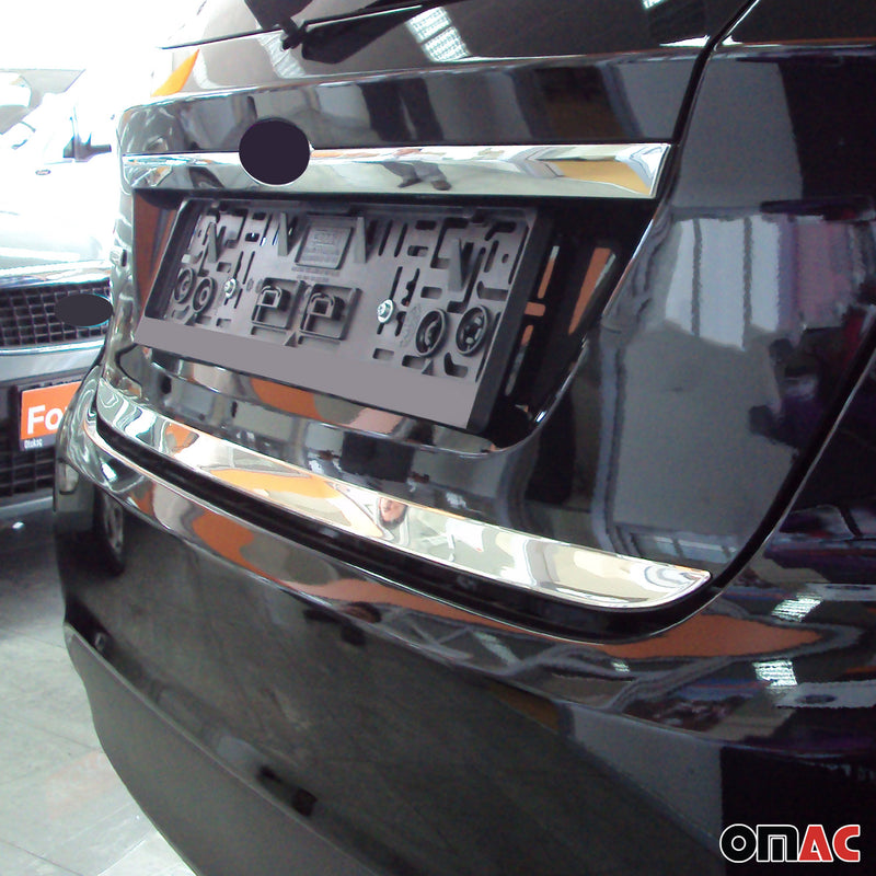 Kofferraumleiste Heckklappe Leiste für Ford Fiesta 2008-2017 Edelstahl Chrom