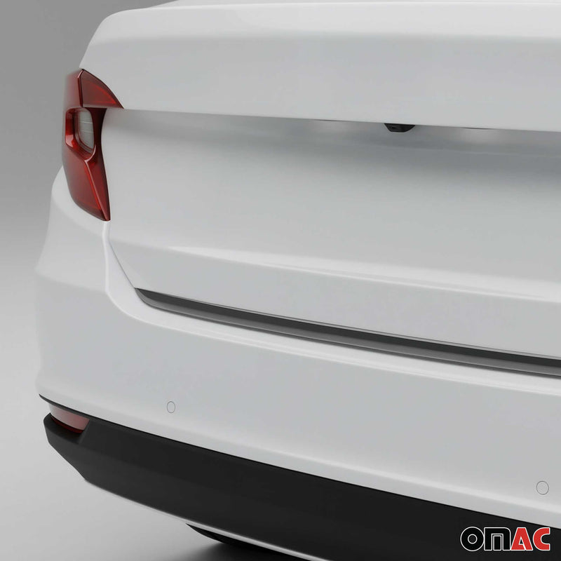 Kofferraumleiste Heckleiste für Fiat Tipo 2015-2025 Schrägheck Edelstahl Dunkel