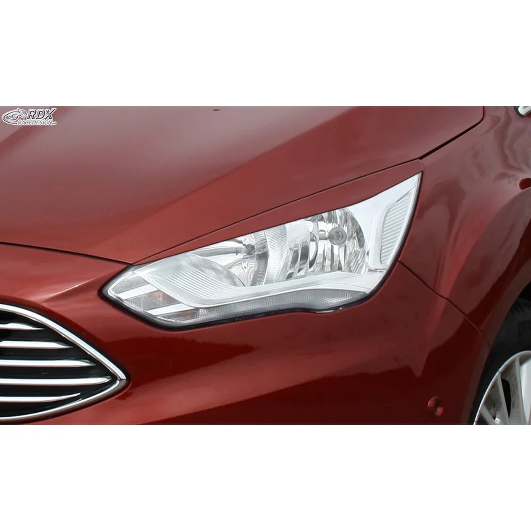 RDX Scheinwerferblenden für Ford C-Max Facelift 2015-2019 ABS TÜV
