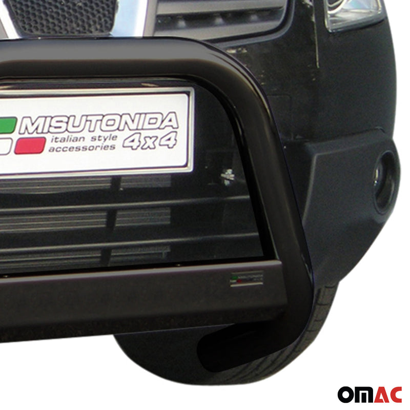 Frontbügel Frontschutzbügel für Nissan Qashqai 2007-2010 ø63mm Stahl Schwarz