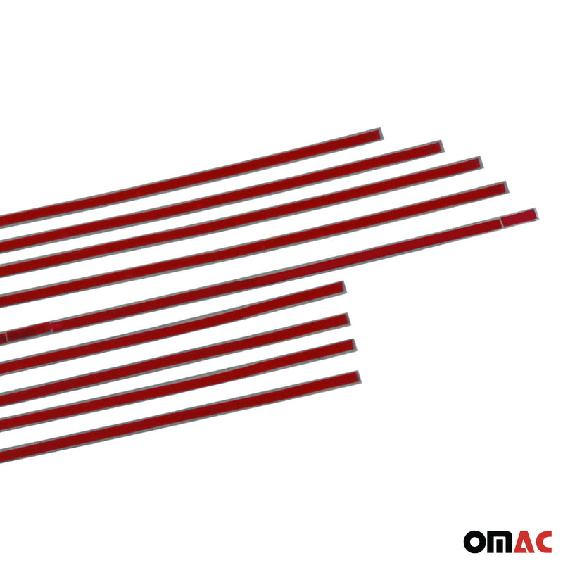 Door sill trims for Mercedes C Class W202 1993-2000 stainless steel 8x