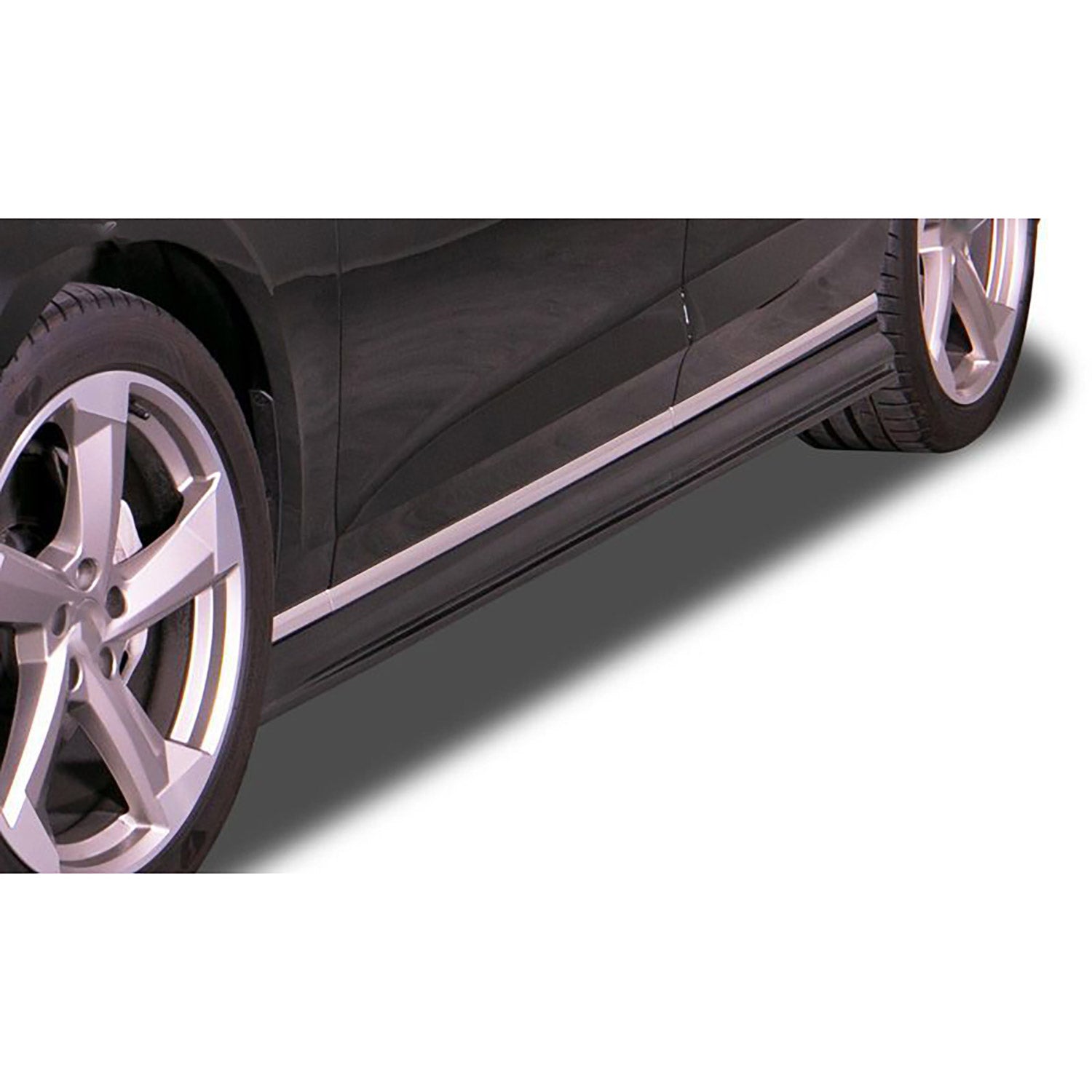 RDX Seitenschweller Kratzschutz für Audi A8 4N 2018-2025 ABS Unlackiert