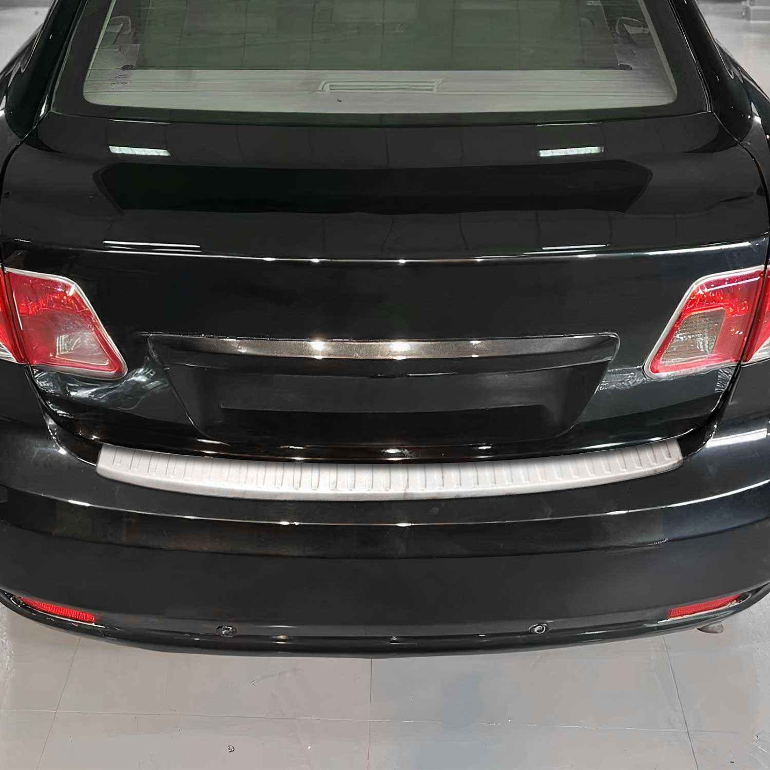 Ladekantenschutz für Toyota Avensis III Kombi 2009-2015 Pre-FL Edelstahl Chrom