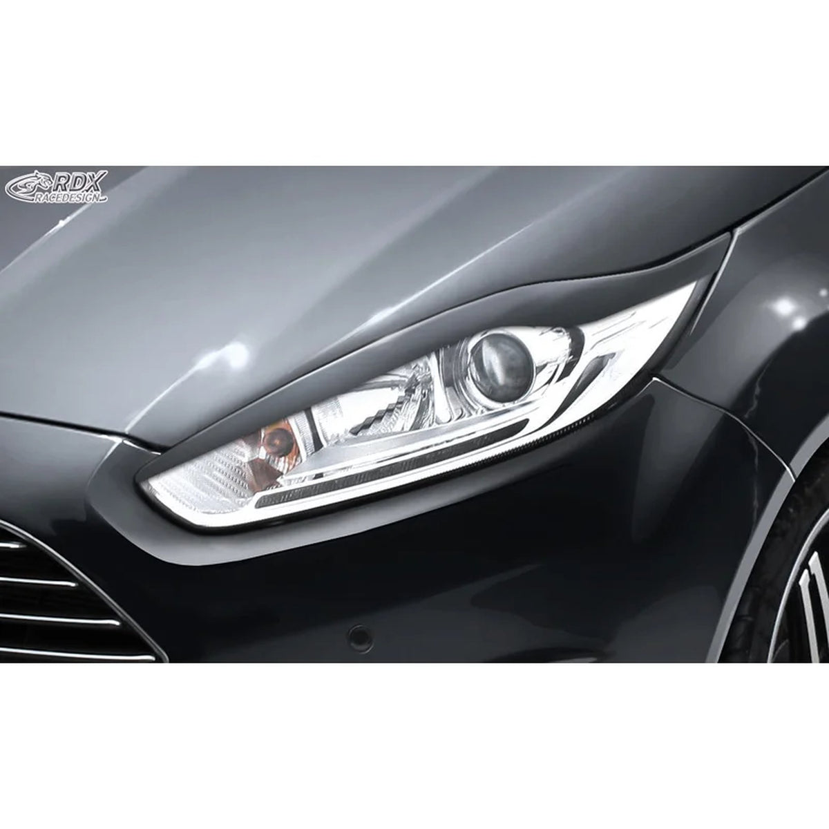 RDX Scheinwerferblenden für Ford Fiesta VII Facelift 2012-2017 ABS TÜV