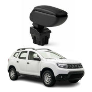 Armlehne Mittelarmlehne für Dacia Duster 2018-2024 PU-Leder ABS Schwarz