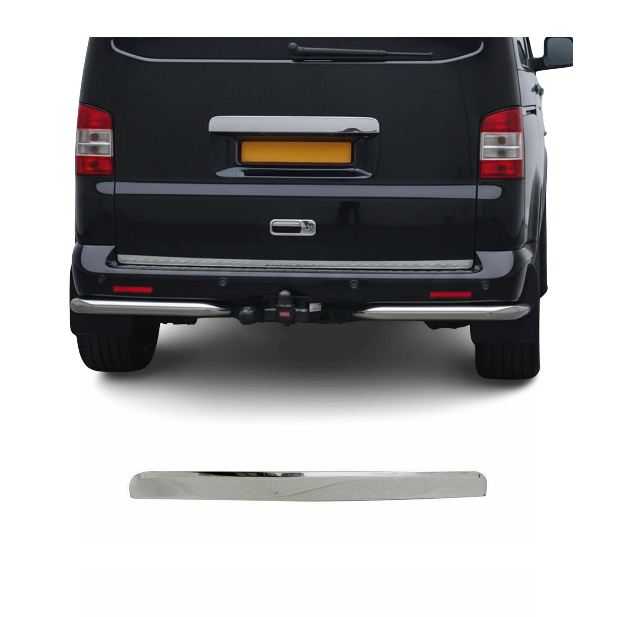 Heckklappe Kofferraumöffner Griff für VW Transporter T5 2003-15 Edelstahl Chrom