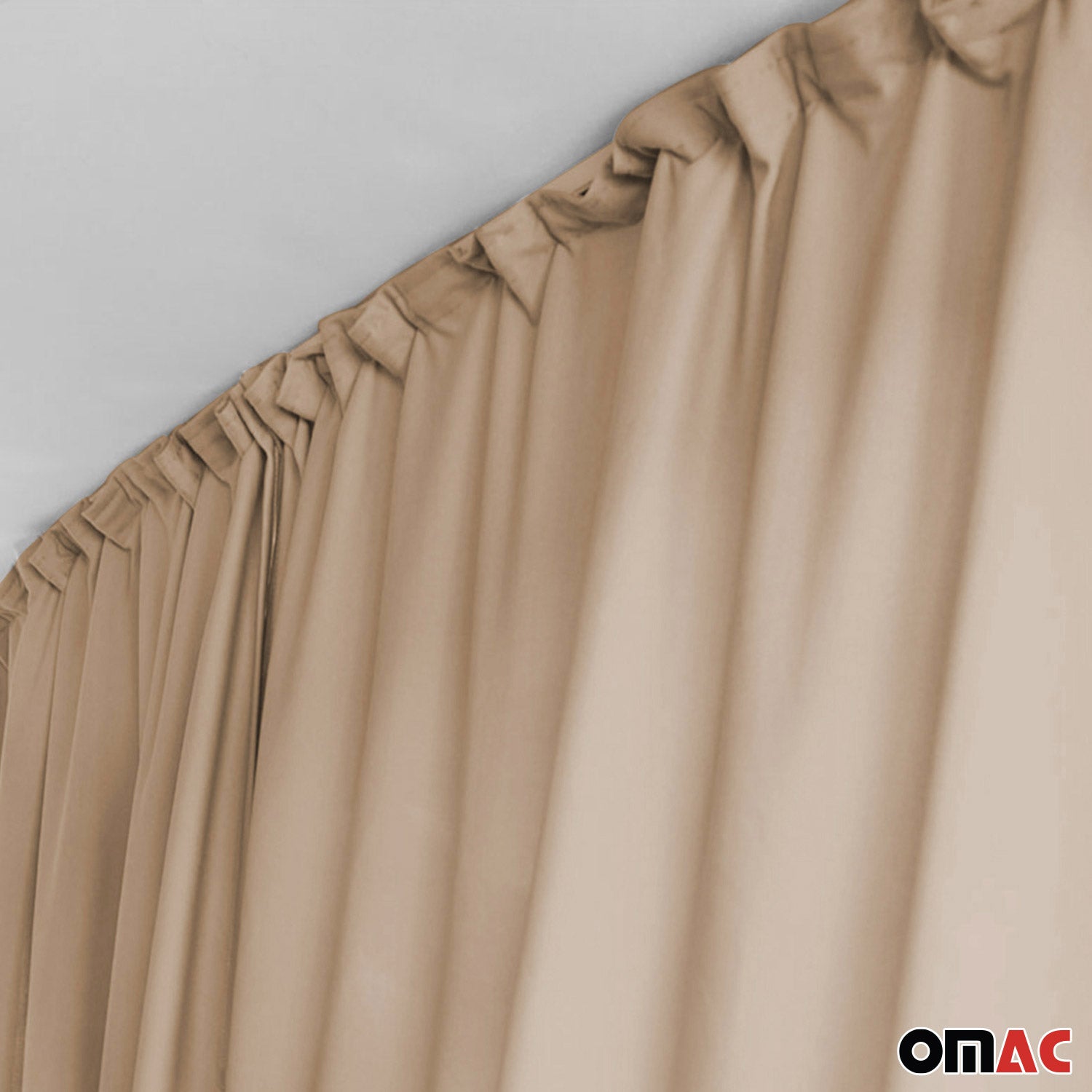 Maß Gardinen für Nissan Townstar Fahrerhaus Abtrennung Sonnenschutz Beige