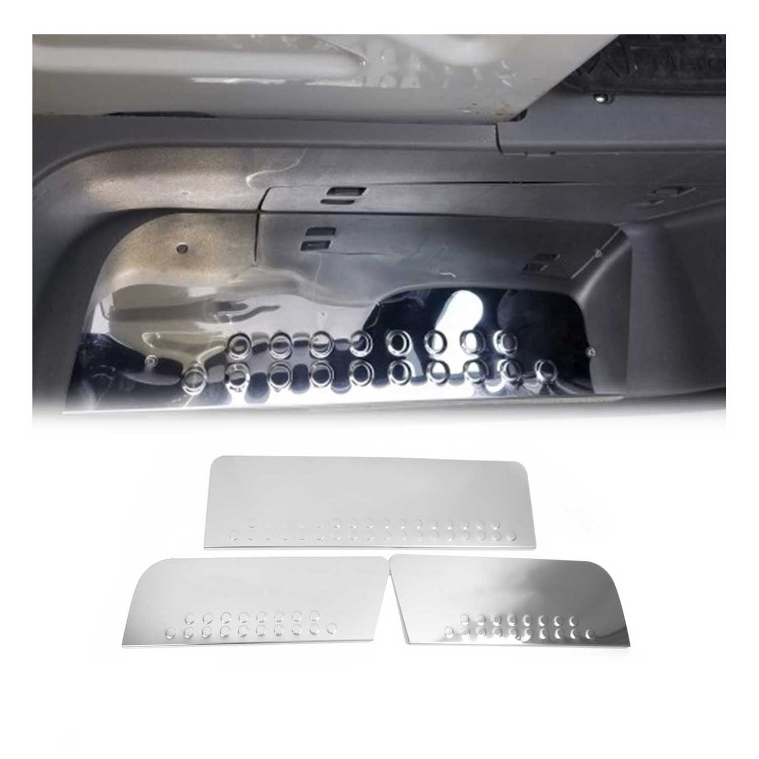 Einstiegsleisten Türschweller für VW Crafter 2006-2017 Chrom 3tlg Edelstahl