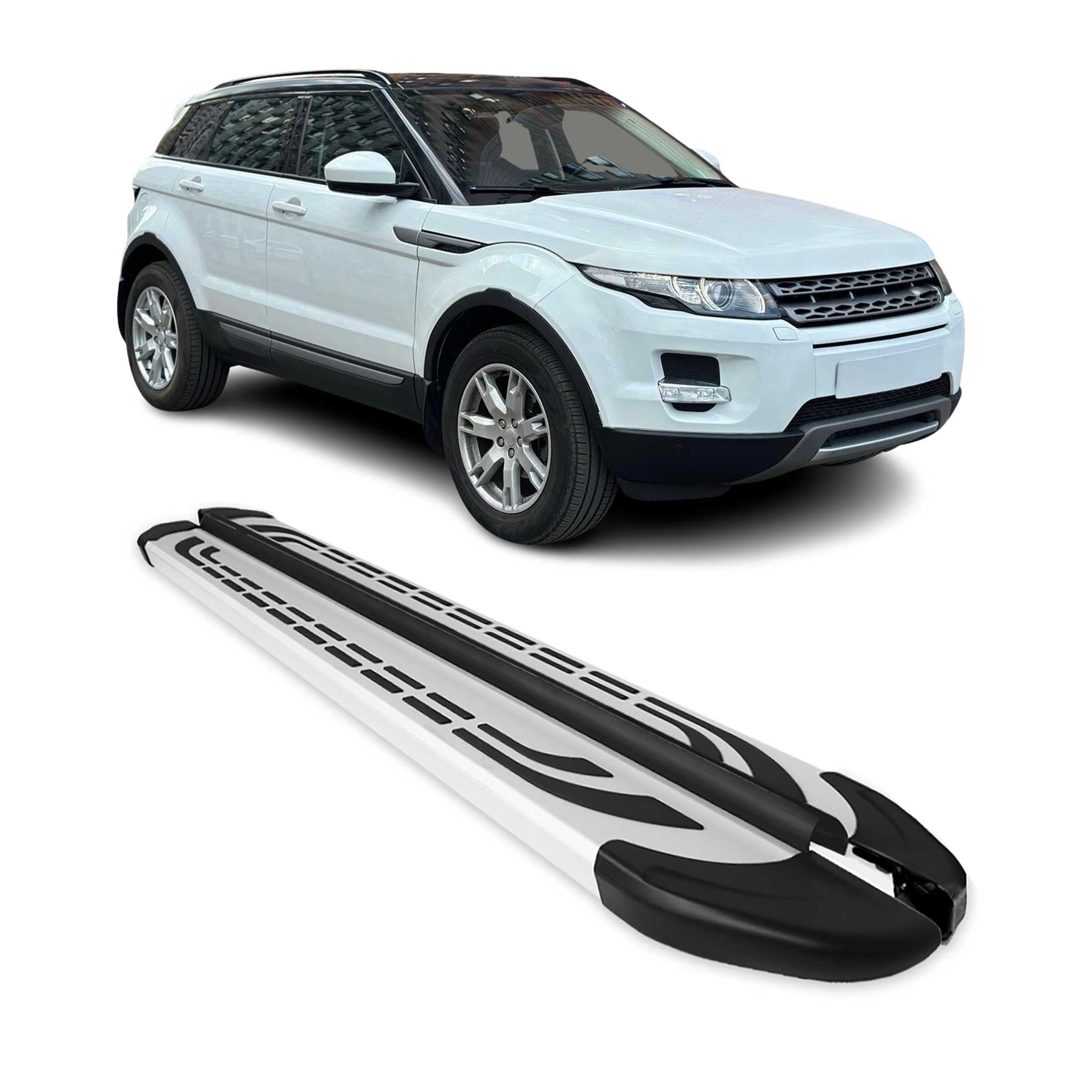 Trittbretter Seitenschweller Seitenbretter für Range Rover Evoque 2011-2018 Alu